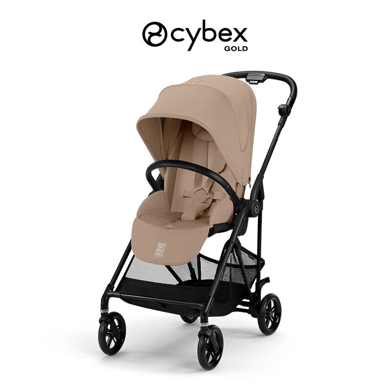 Cybex婴儿车Melio Carbon碳纤维高景观可坐可躺双向新生遛娃神器